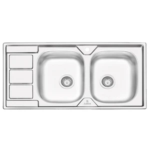 سینک پرنیان استیل مدل 2211 توکار