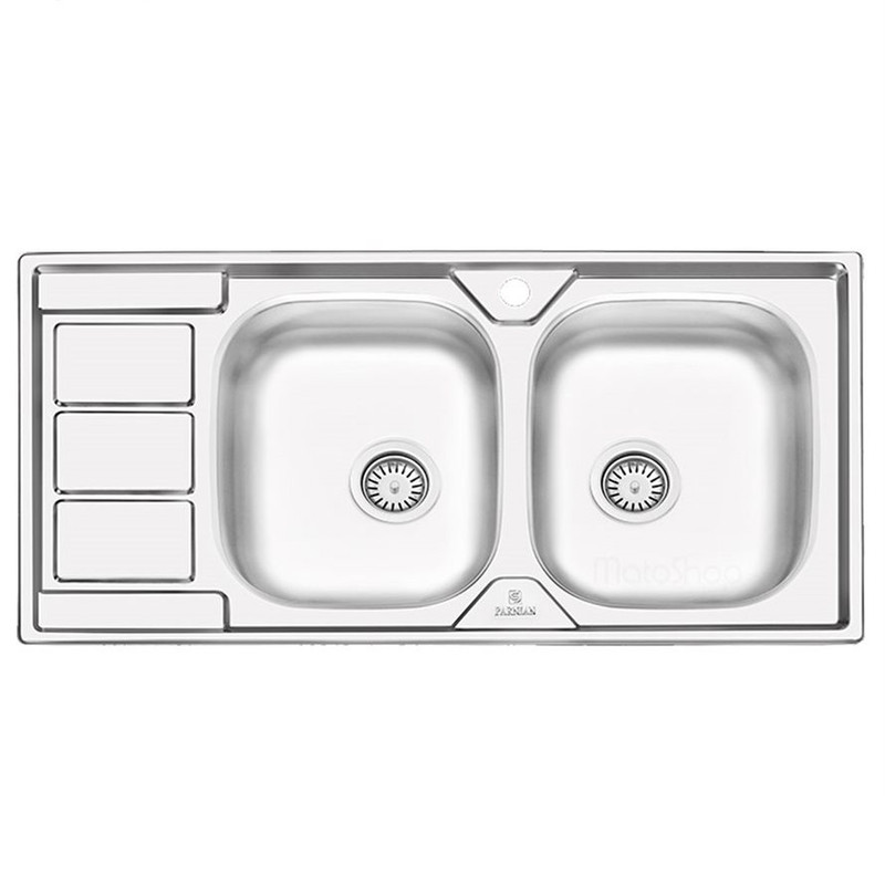 سینک پرنیان استیل مدل 2211 توکار سینک پرنیان استیل مدل 2211 توکار