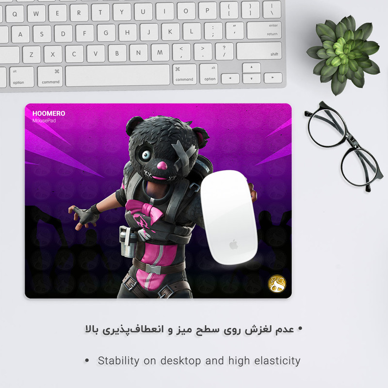 ماوس پد هومرو مدل A4160 طرح بازی Fortnite 2