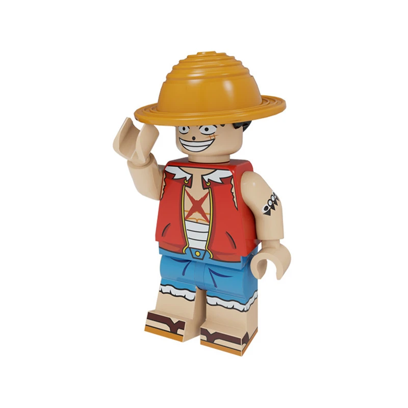 ساختنی برانت طرح مانکی دی لوفی انیمه وان پیس