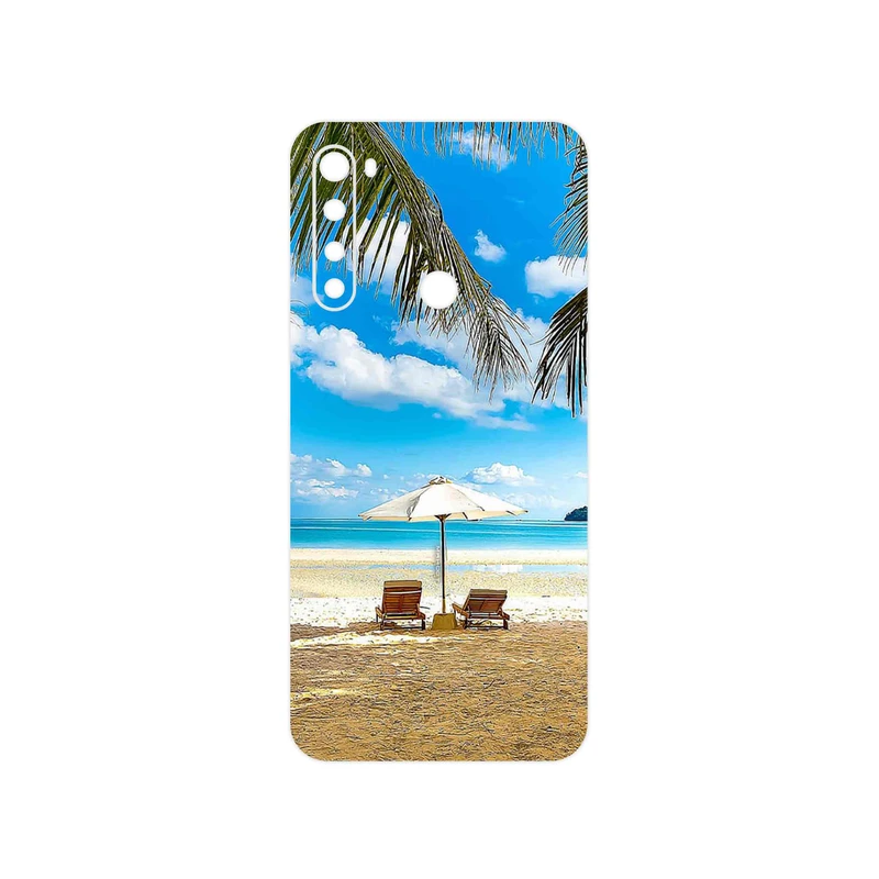 برچسب پوششی ماهوت مدل Beach مناسب برای گوشی موبایل شیائومی Redmi Note 8