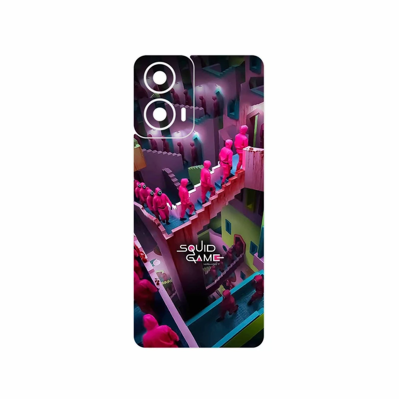 برچسب پوششی ماهوت مدل Squid Game مناسب برای گوشی موبایل موتورولا Moto G24