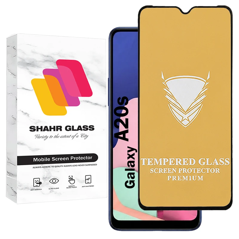 محافظ صفحه نمایش شهر گلس مدل  FULOG  مناسب برای گوشی موبایل سامسونگ Galaxy A20s