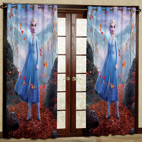 پرده مخمل پانچی کد 5786 سایز 280x140 سانتی متر