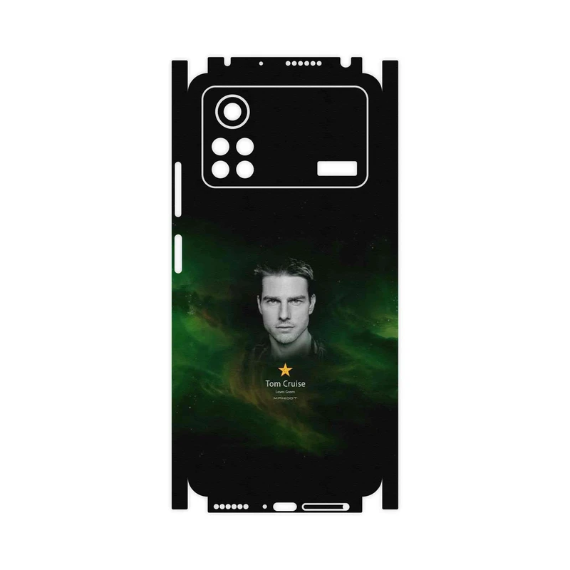 برچسب پوششی ماهوت مدل Tom Cruise-FullSkin مناسب برای گوشی موبایل شیائومی Poco X4 Pro 5G