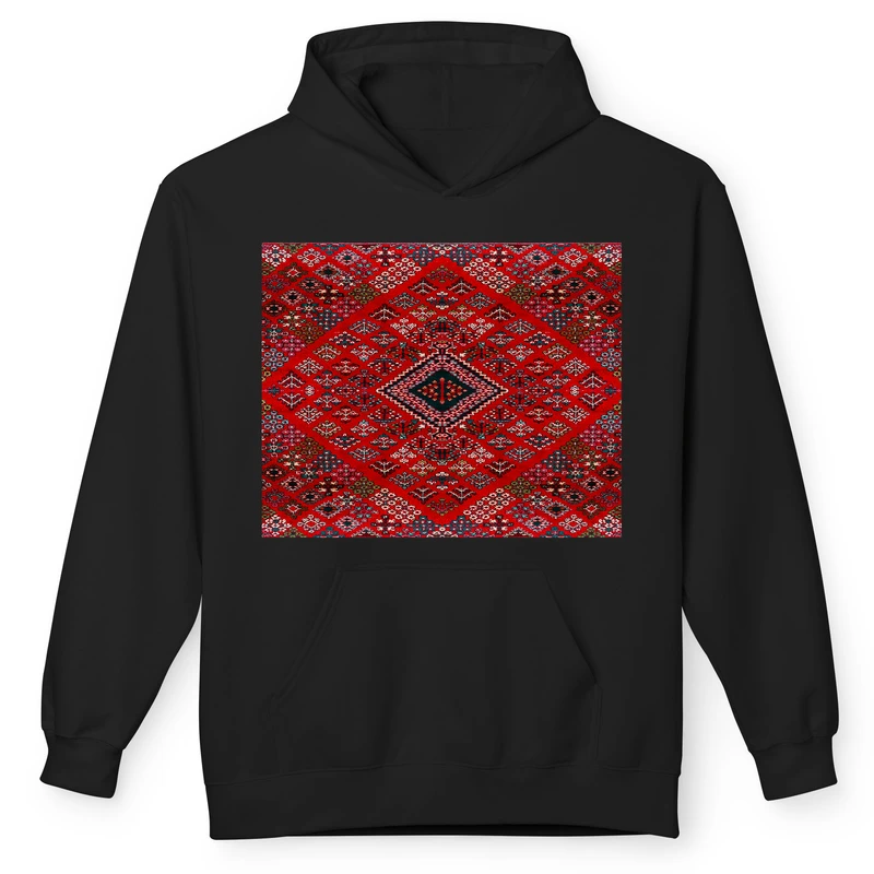 هودی زنانه پاد آفرین مدل فرش ایرانی کد 06