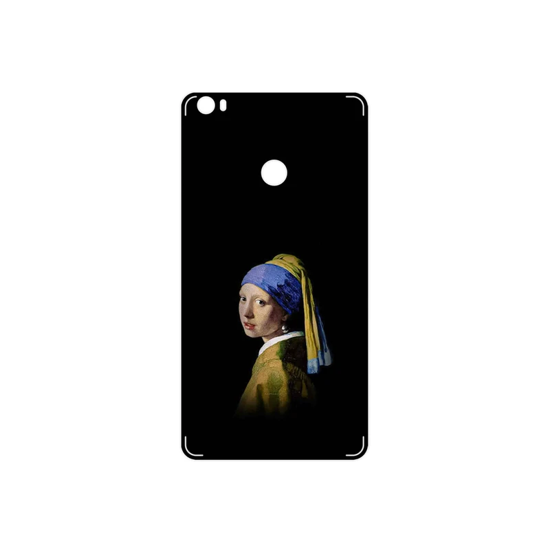 برچسب پوششی ماهوت مدل Girl with a Pearl Earring of Vermeer مناسب برای گوشی موبایل شیائومی Mi Max
