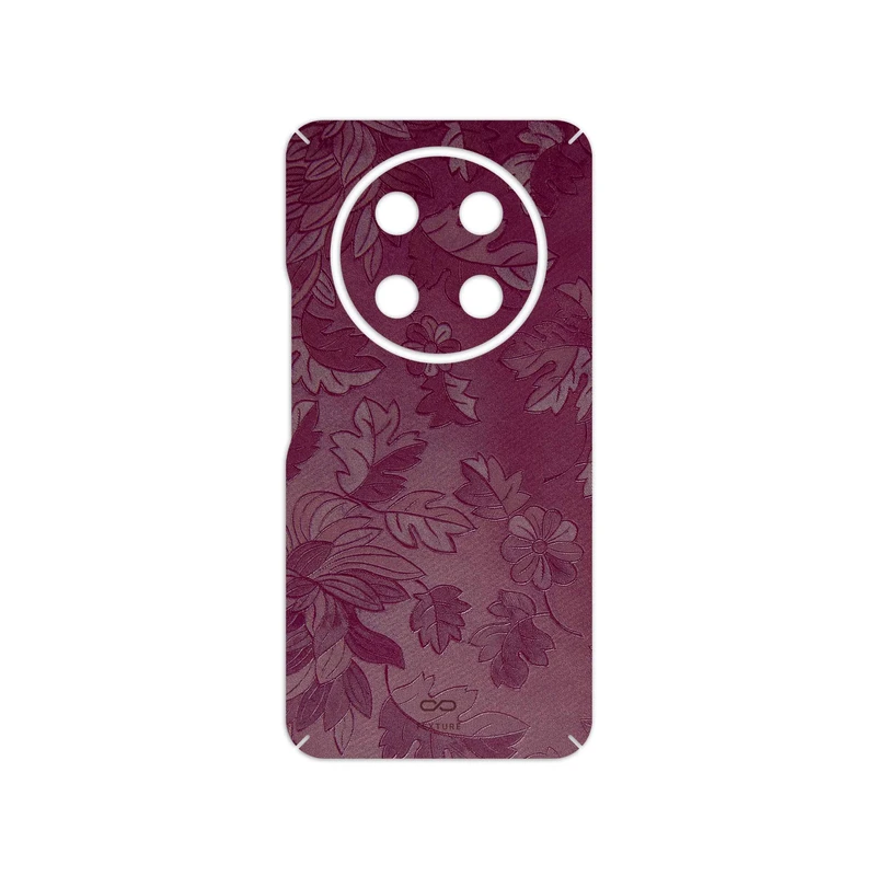 برچسب پوششی ماهوت مدل Red-Wildflower مناسب برای گوشی موبایل آنر X9c