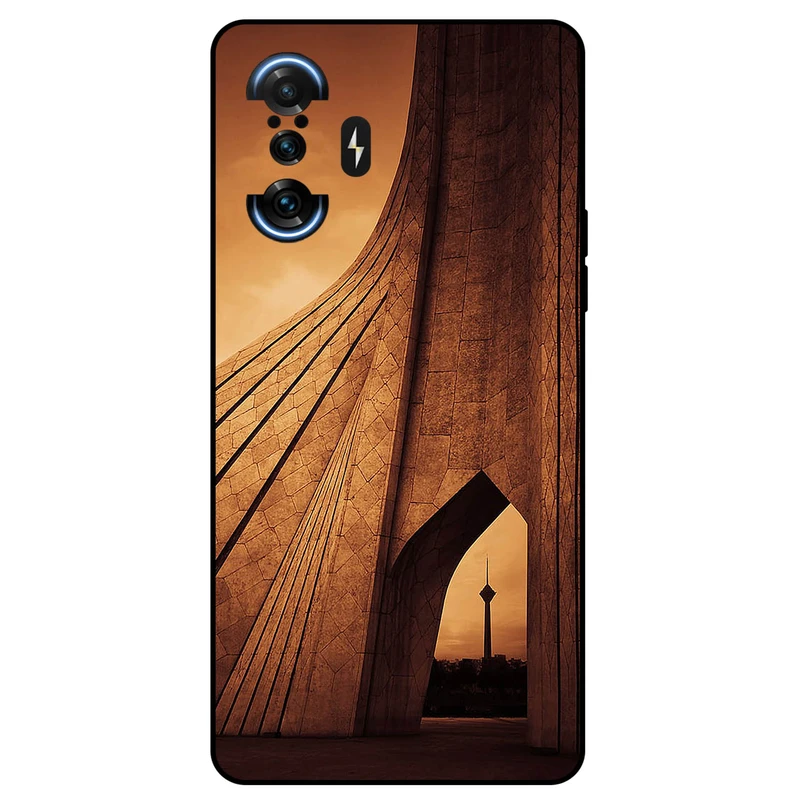 کاور مگافون طرح آزادی مدل 1901 مناسب برای گوشی موبایل شیائومی Poco F3 GT 