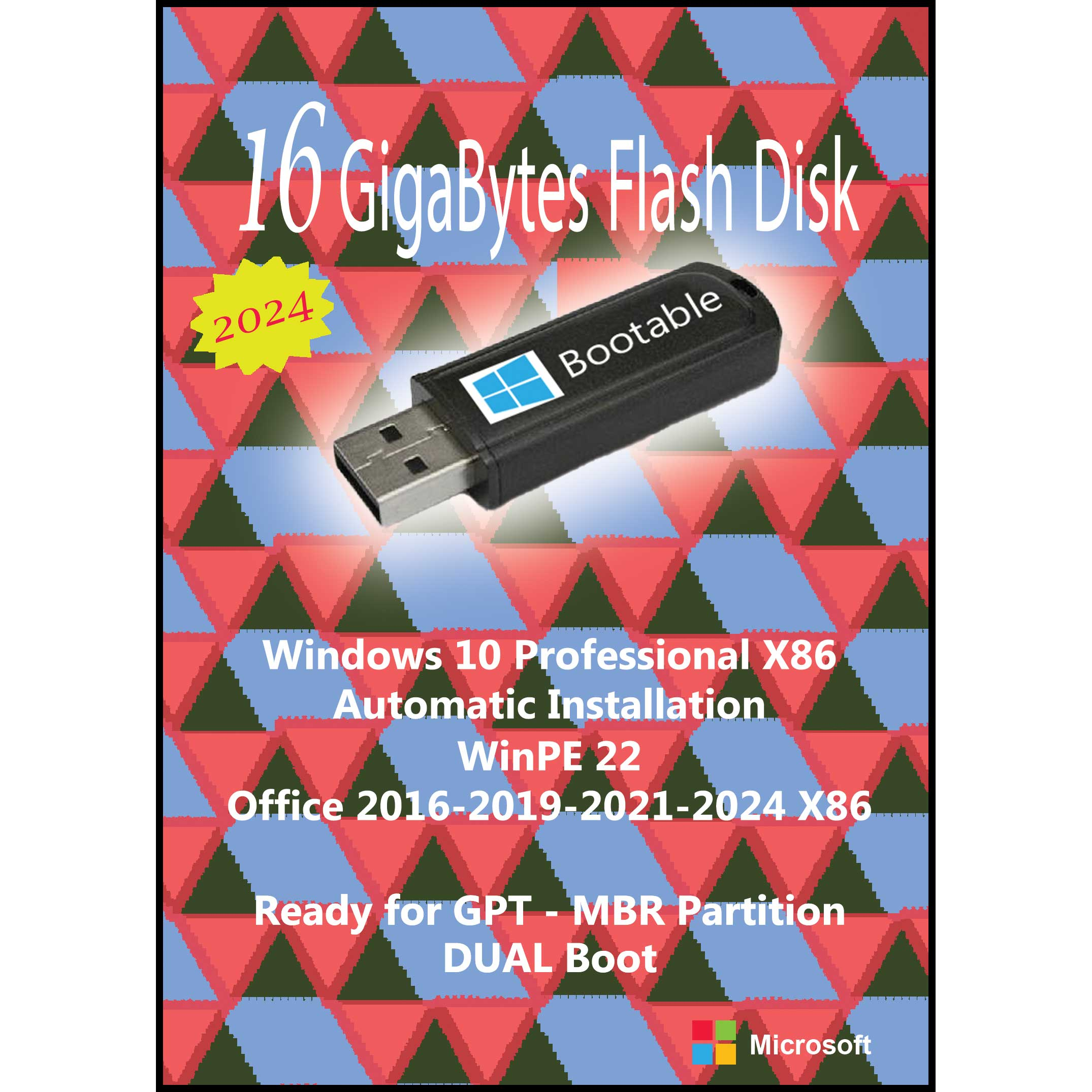 سیستم عامل Windows 10 2024 Pro X86  نشر مایکروسافت