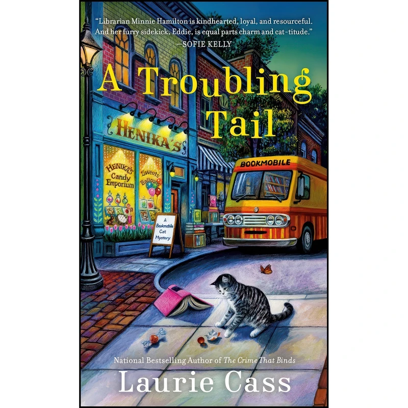 کتاب A Troubling Tail  اثر Laurie Cass انتشارات Berkley