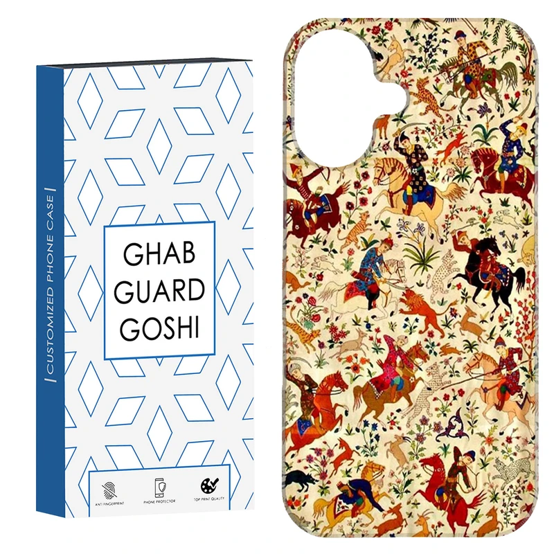 کاور قاب گارد گوشی طرح سنتی کد Dimo-510 مناسب برای گوشی اپل Iphone 16     