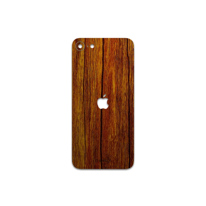 برچسب پوششی ماهوت مدل Orange-Wood مناسب برای گوشی موبایل اپل iPhone SE 2020