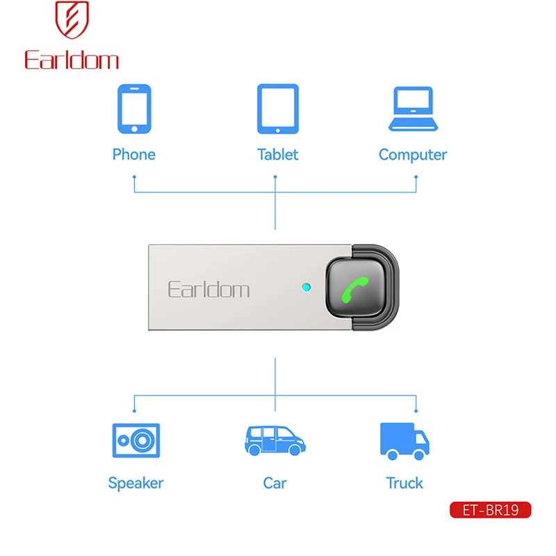عکس شماره 4 : دانگل بلوتوث ارلدام مدل et-br19