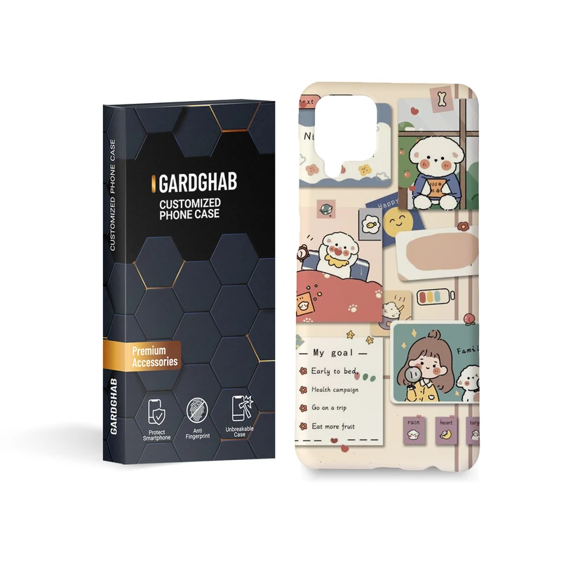 کاور گارد قاب مدل فانتزی مناسب برای گوشی موبایل سامسونگ galaxy a12