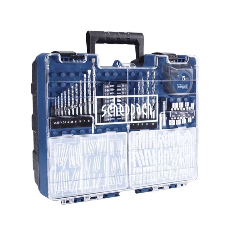 مجموعه 206 عددی دریل پیچ گوشتی چکشی شارژی شپخ مدل DTB-20ProS - 5909222904