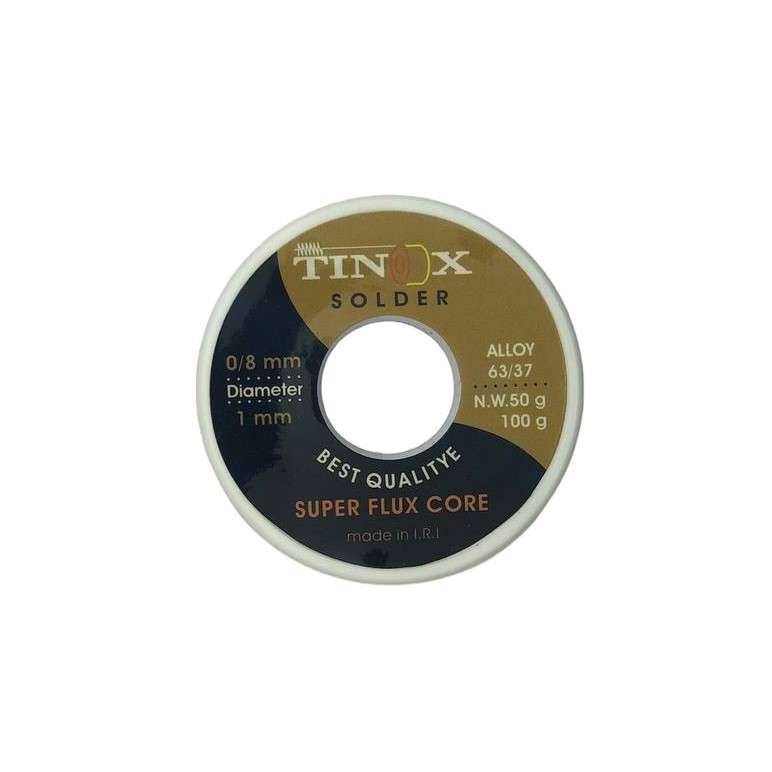 سیم لحیم تینوکیس مدل TI100 وزن 100 گرم