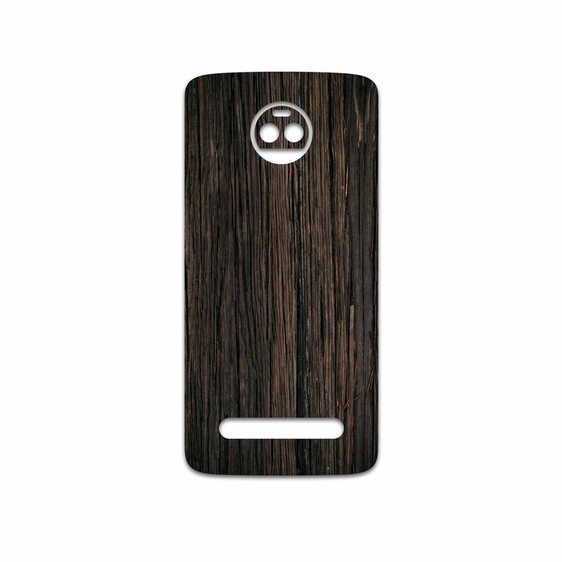 برچسب پوششی ماهوت مدل Burned Wood مناسب برای گوشی موبایل موتورولا Moto Z2 Force