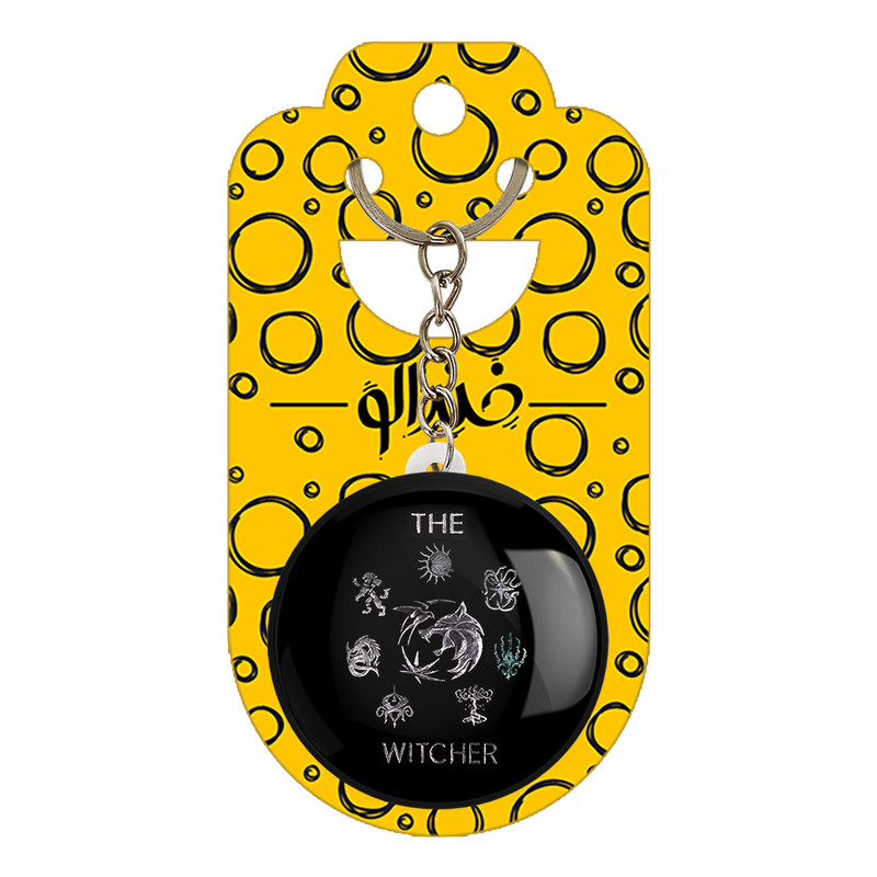 جاکلیدی خندالو مدل سریال ویچر Witcher کد 27422 جاکلیدی خندالو مدل سریال ویچر Witcher کد 27422