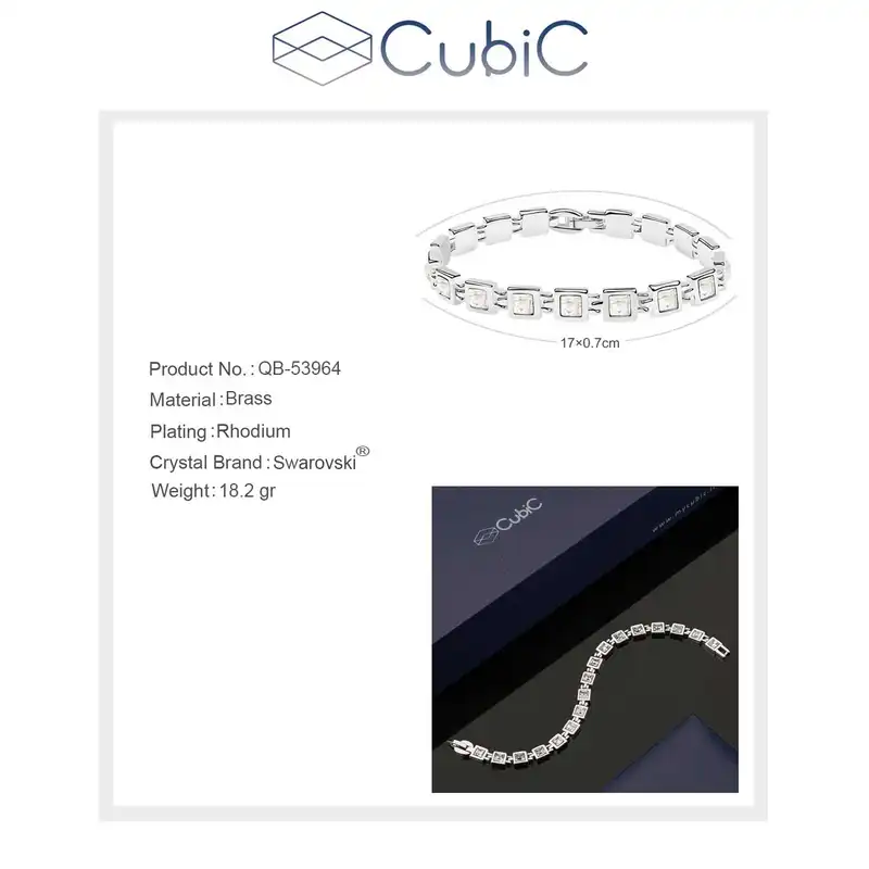 دستبند زنانه کوبیک مدل QB-53964