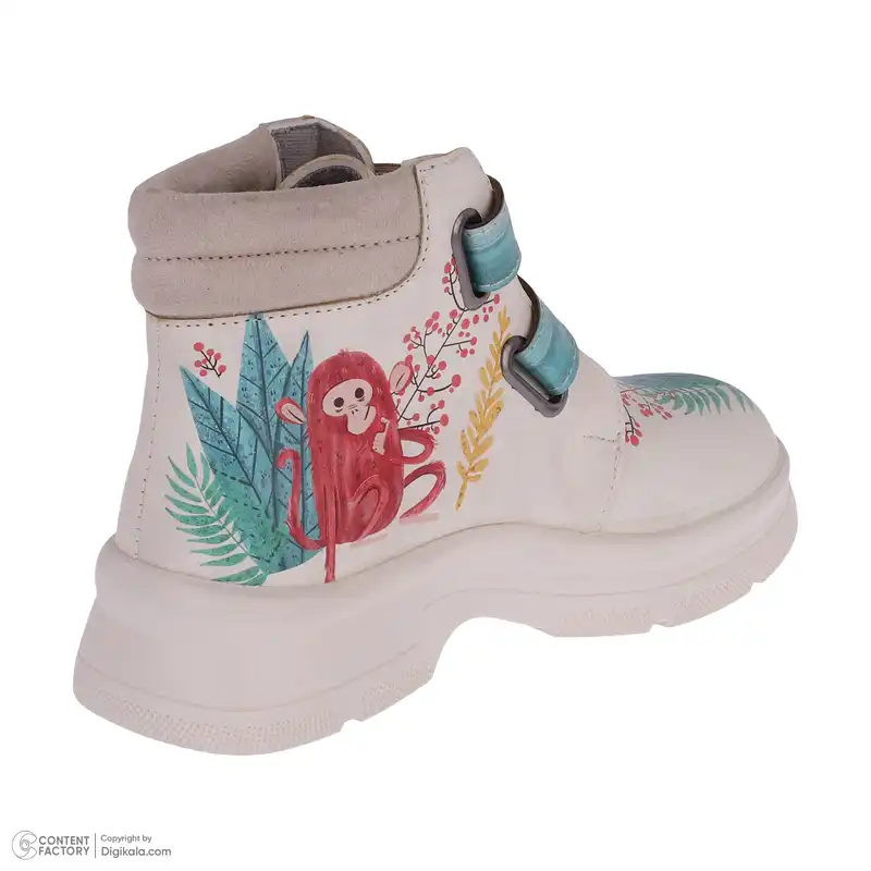 نیم بوت دخترانه دندی مدل dnd-vian10 طرح monkey