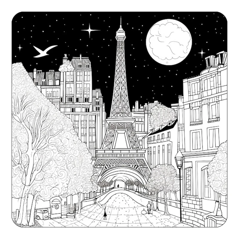 مگنت کاکتی طرح پاریس Paris مدل mp55982