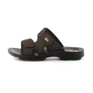 صندل مردانه کفش شیما مدل Benyamin-dark brown