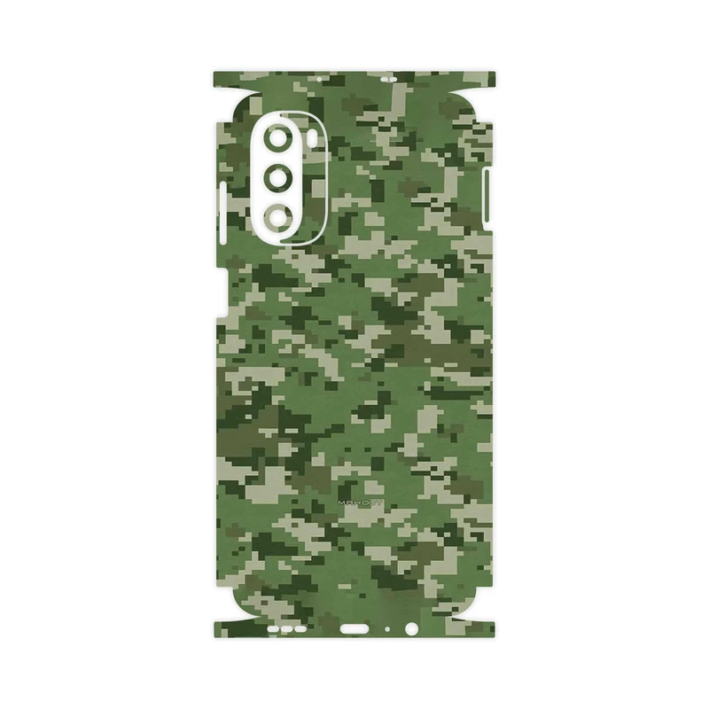 برچسب پوششی ماهوت مدل Army_Green_Pixel-FullSkin مناسب برای گوشی موبایل موتورولا Moto G52