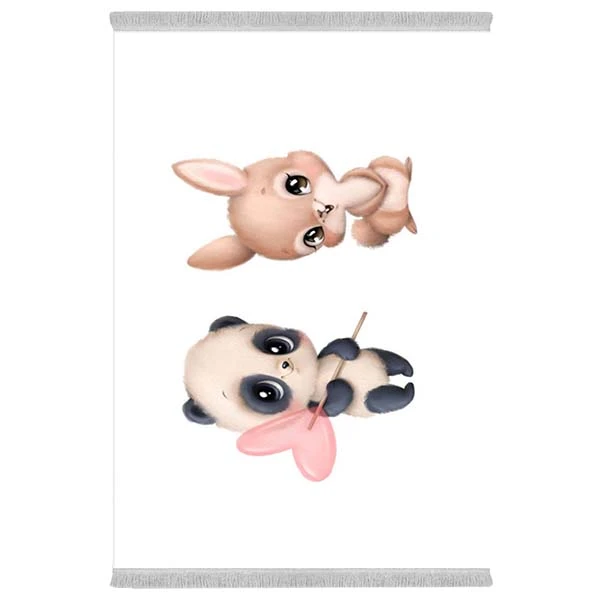 فرش پارچه‌ای دفه مدل فرشینه شانل مخمل ترک طرح فانتزی کد 01697