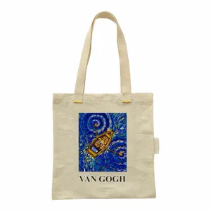 ساک خرید مدل ونگوگ و دریا کد 012