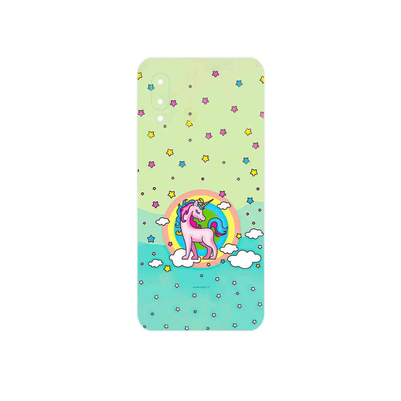 برچسب پوششی ماهوت مدل Rainbow unicorn adventure مناسب برای گوشی موبایل سامسونگ Galaxy M02