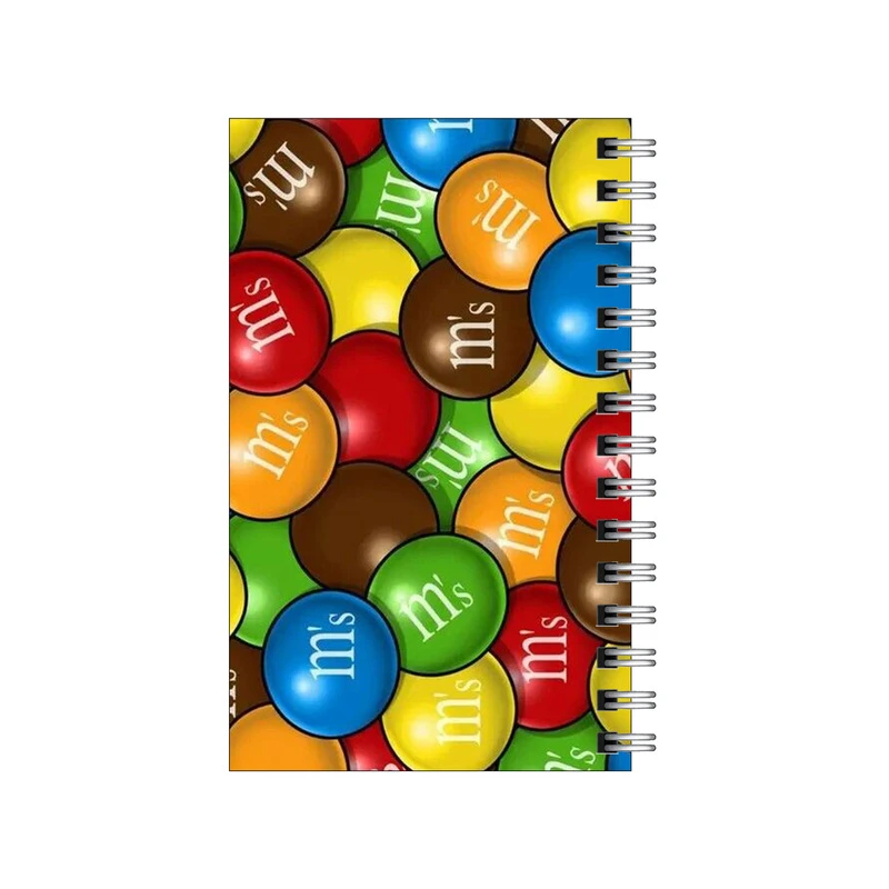 دفترچه یادداشت مدل to do list طرح پترن اسمارتیز خوشمزه کد 8812355