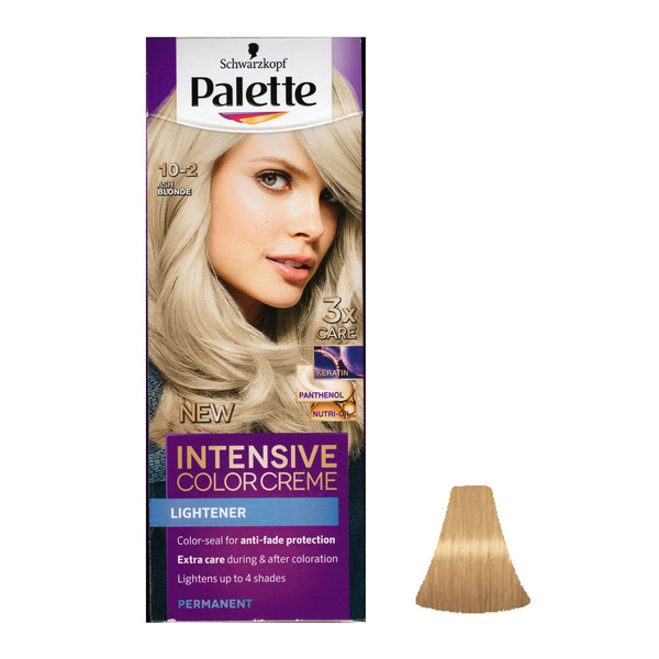 کیت رنگ مو پلت سری Intensive شماره 2-10 حجم ۵۰ میلی لیتر رنگ نقره ای خاکستری