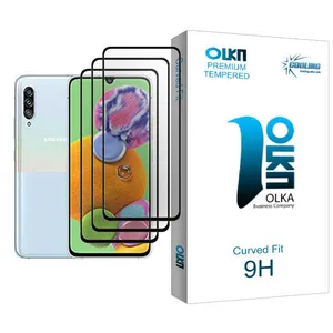 Cooling Olka Glass MIX003 Screen Protector For Samsung Galaxy A90 5G Pack Of 3