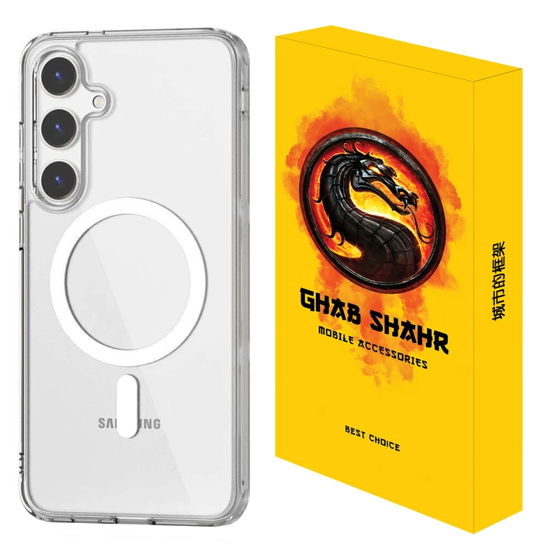 کاور قاب شهر مدل MGSAFE مناسب برای گوشی موبایل سامسونگ Galaxy S24