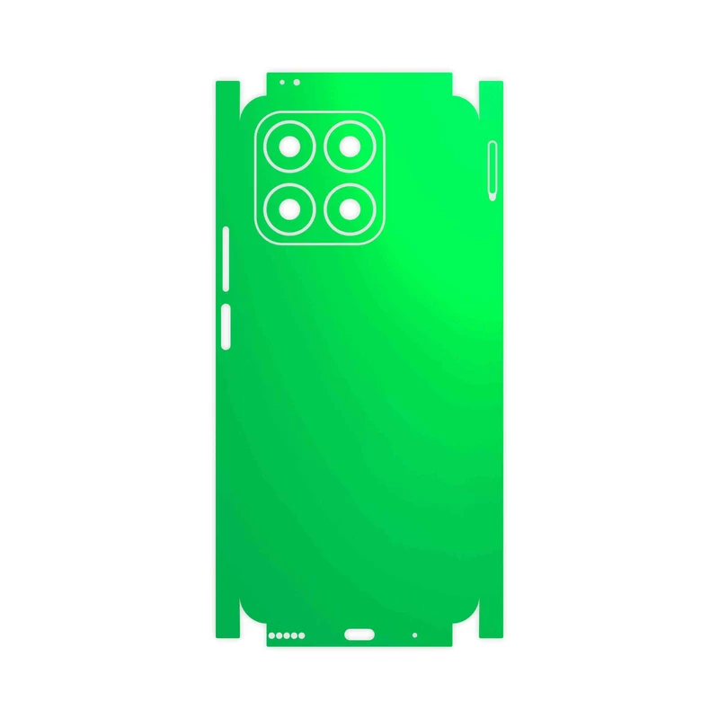 برچسب پوششی ماهوت مدل Matte-Green-FullSkin مناسب برای گوشی موبایل آنر X8a