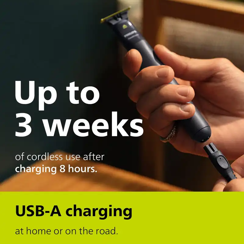 ماشین اصلاح موی صورت و سر و بدن فیلیپس مدل Series3000 به همراه ماشین اصلاح وان بلید