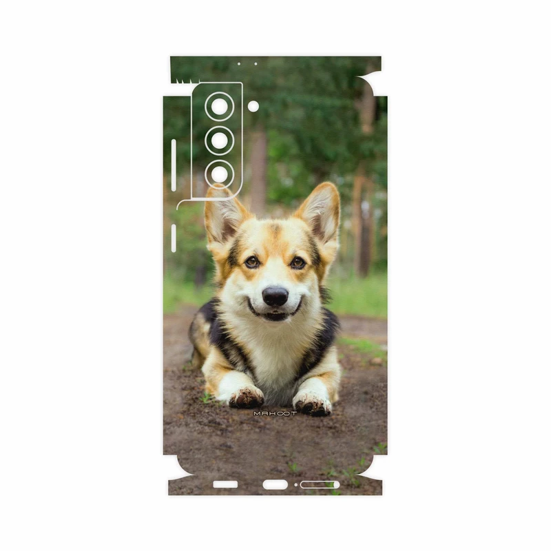 برچسب پوششی ماهوت مدل Dog-2-FullSkin مناسب برای گوشی موبایل سامسونگ Galaxy S21 5G