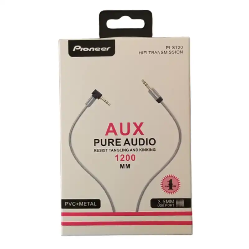 کابل AUX پایونیر مدل PI-ST20 طول 1.2 متر