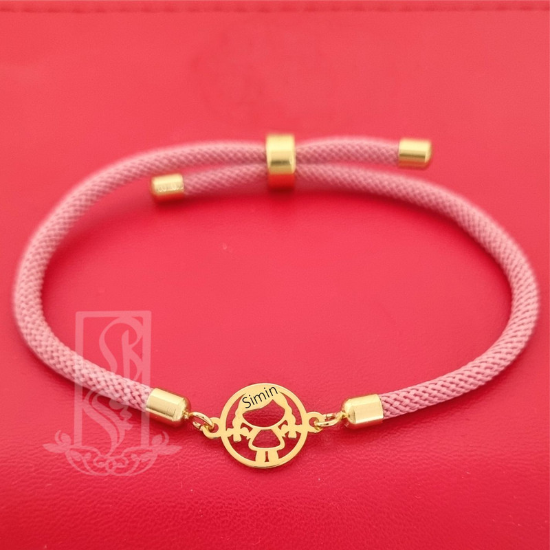 دستبند طلا 18 عیار دخترانه لیردا مدل اسم سیمین دستبند طلا 18 عیار دخترانه لیردا مدل اسم سیمین