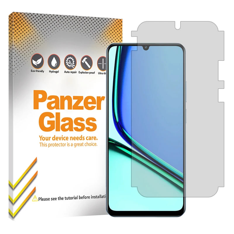 محافظ صفحه نمایش شفاف پنزر گلس مدل Resistant مناسب برای گوشی موبایل ریلمی Note 60