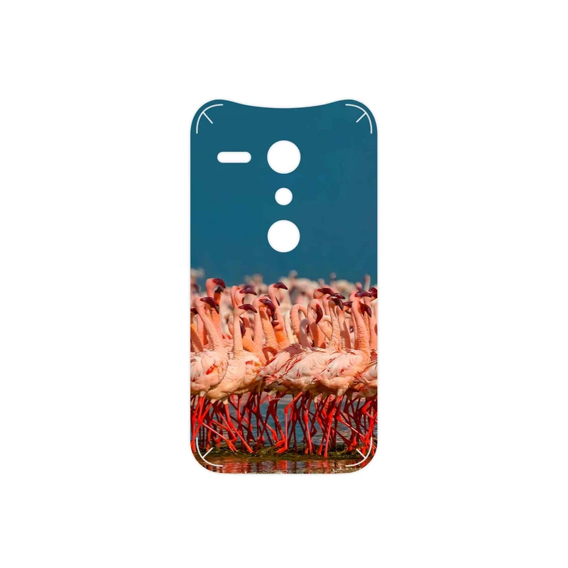 برچسب پوششی ماهوت مدل Flamingo مناسب برای گوشی موبایل موتورولا Moto G