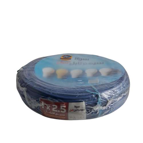 سیم برق افشان 1 در 2.5 آمل مدل سوکا