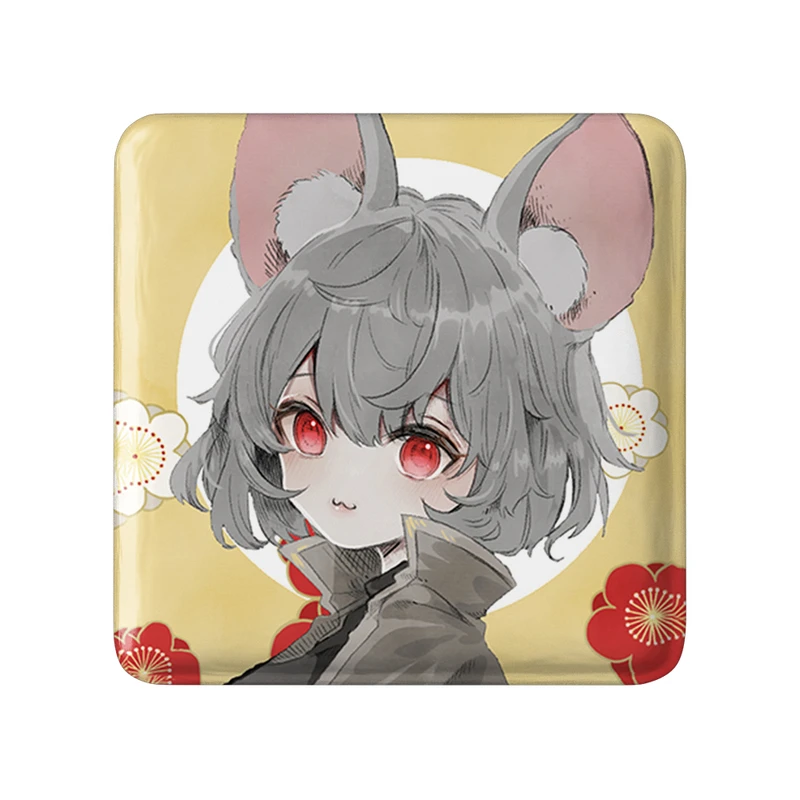 مگنت خندالو طرح بازی توهو (Touhou) مدل مربعی کد 35793
