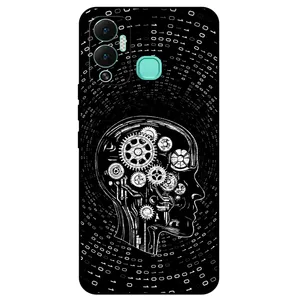 Megafone Human Robot 7428 Cover For Infinix Hot 12 Play