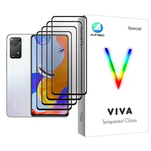 Junbo Viva Glass MIX004 Screen Protector For Xiaomi Redmi Note 11 Pro Pack Of 4