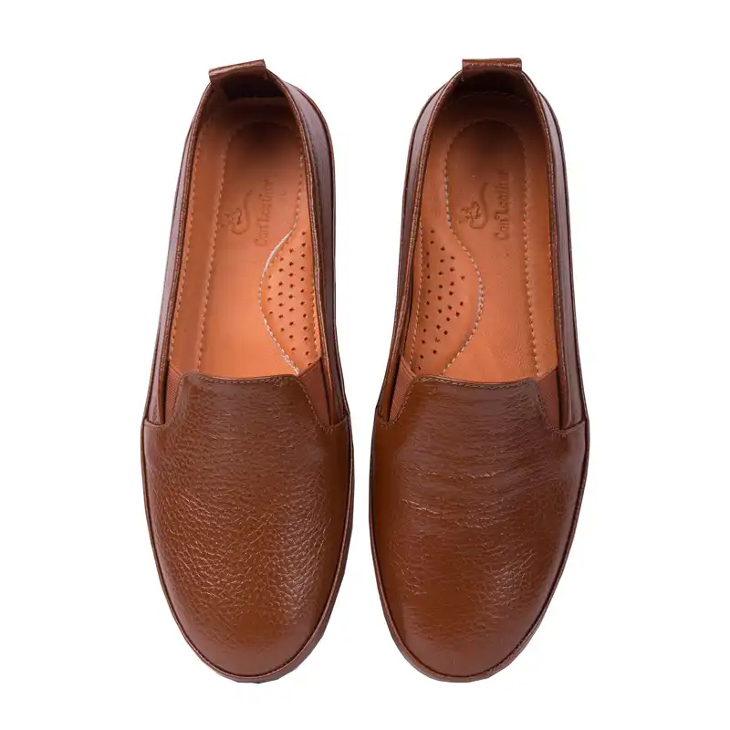 کفش روزمره زنانه چرم کن ا مدل P-105