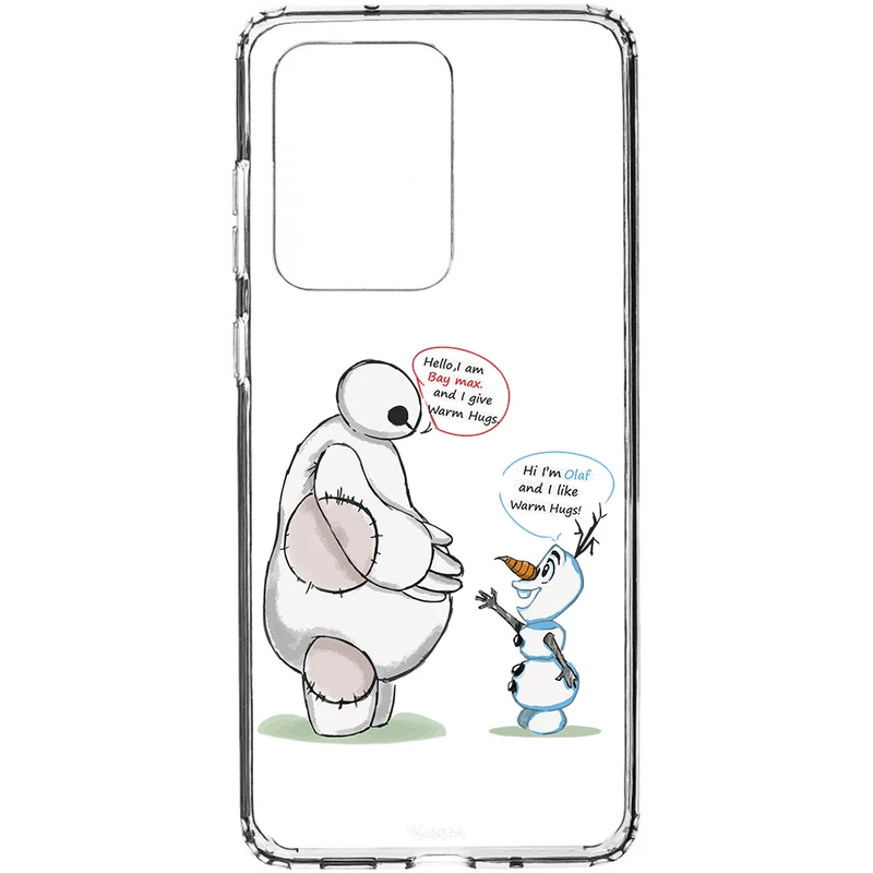 کاور طرح Olaf & Baymax مناسب برای گوشی موبایل سامسونگ Galaxy S20 Ultra