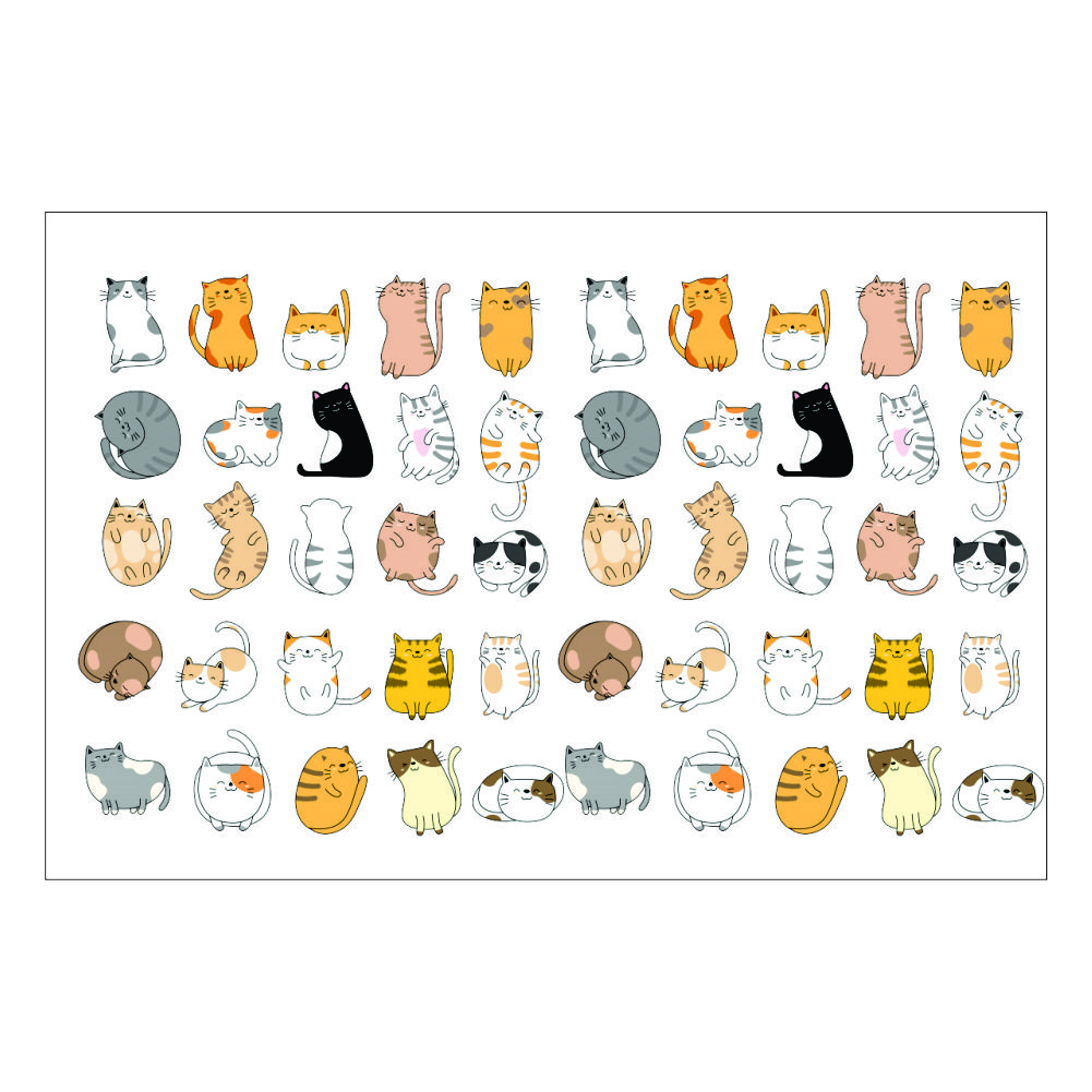 برچسب لنز ناخن مدل L2008