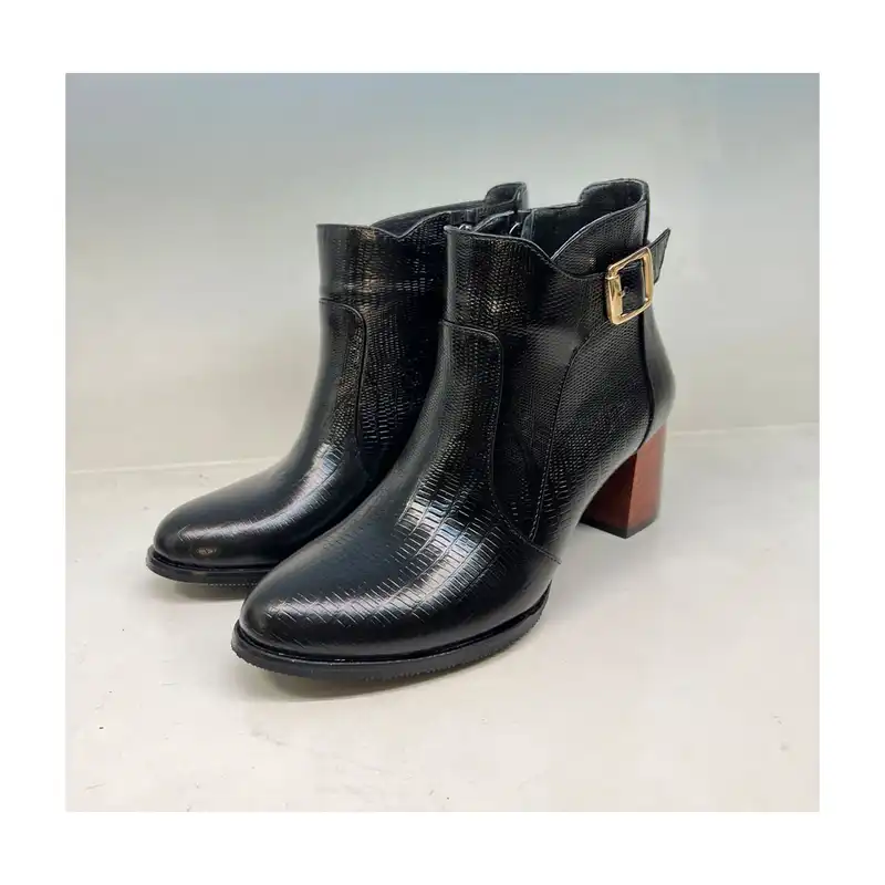 نیم بوت زنانه سرزمین چرم کد 145304